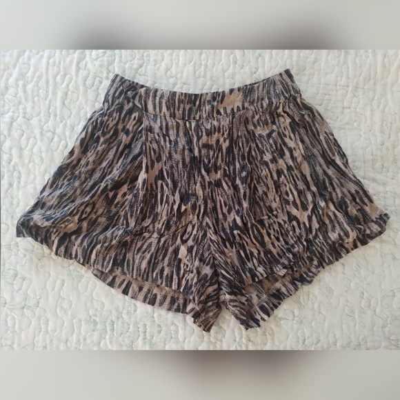 Jessica Simpson Pants - Jessica Simpson Black Brown / Beige Shorts